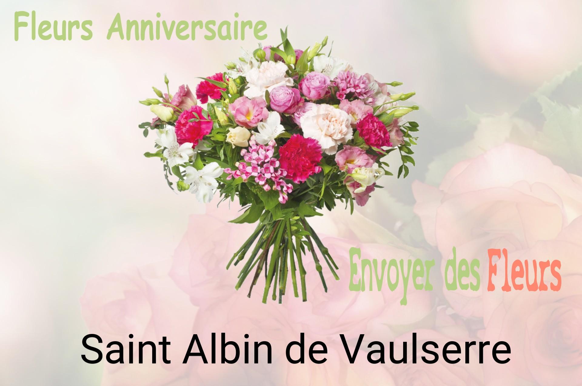 Bouquet de fleurs d’anniversaire livré à Saint-Albin-de-Vaulserre